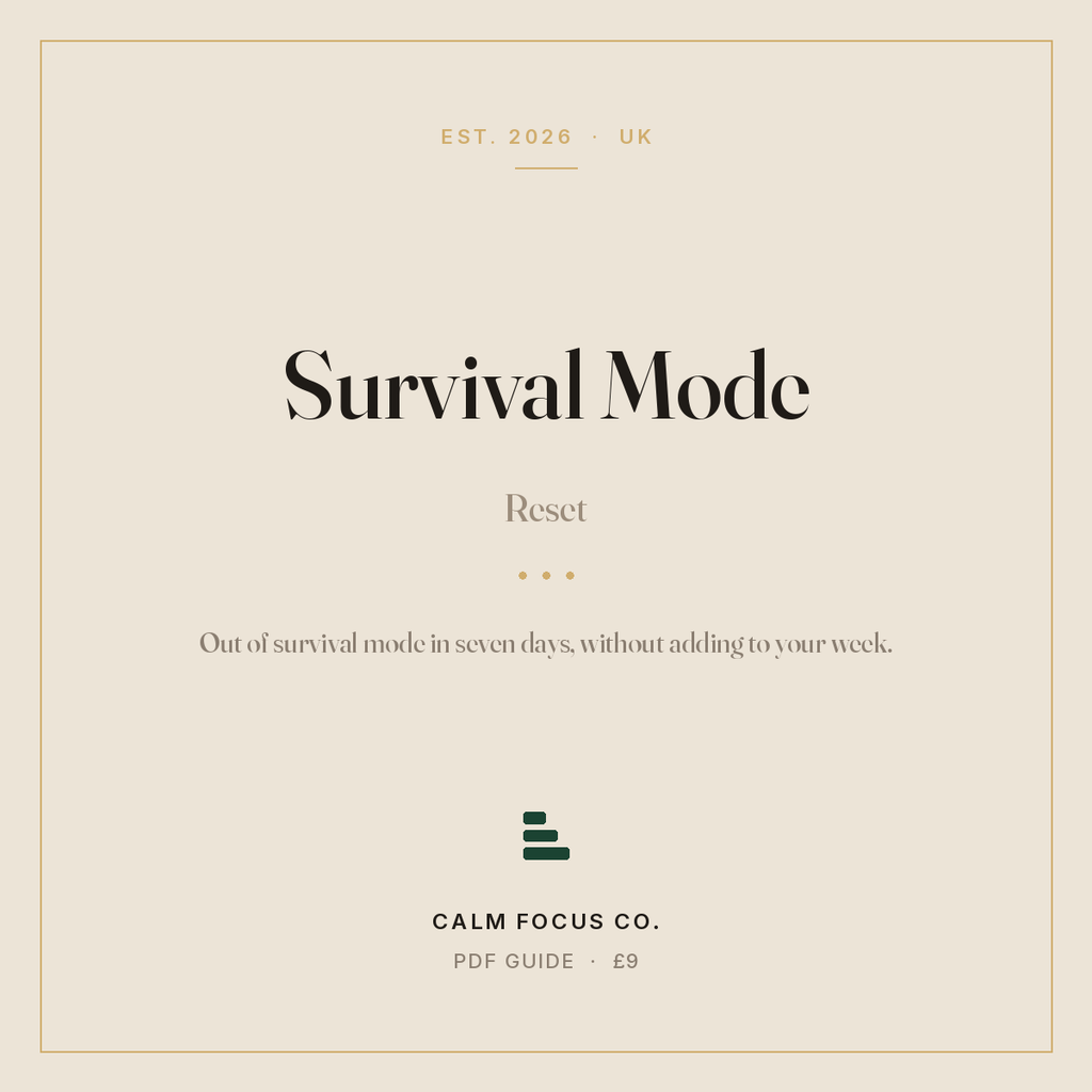 Survival Mode Reset cover