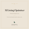 AI Listing Optimiser cover
