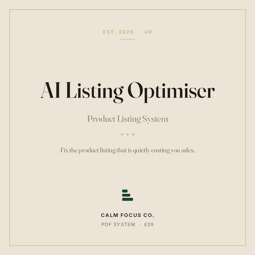 AI Listing Optimiser cover