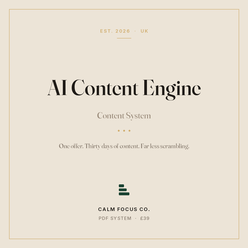 AI Content Engine cover