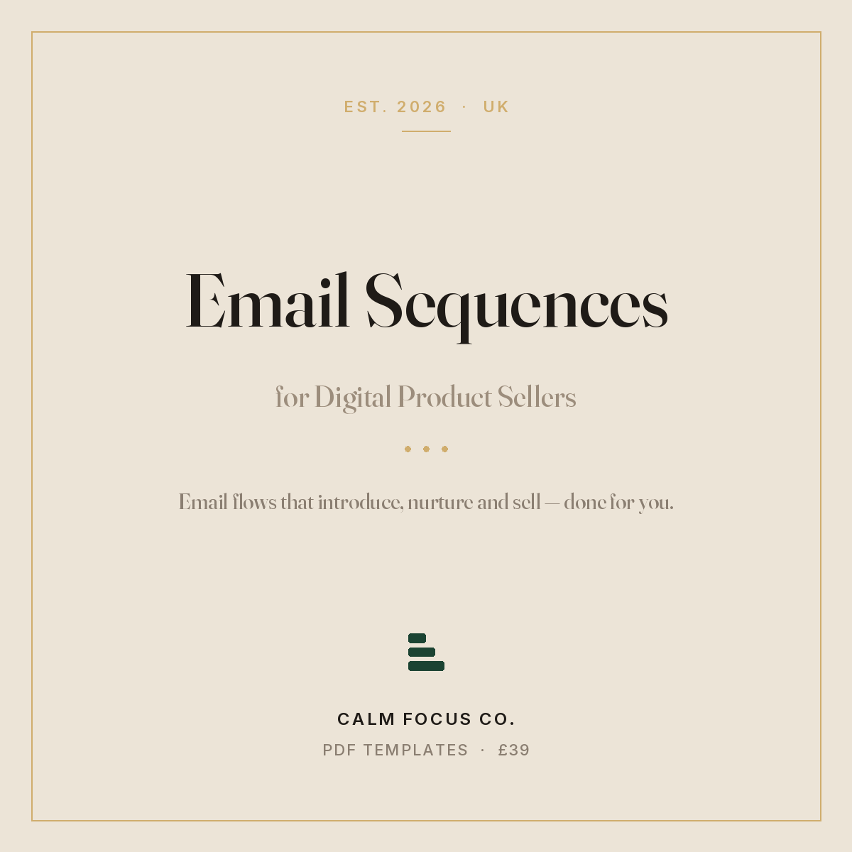 Email Sequences for Digital Product Sellers cover